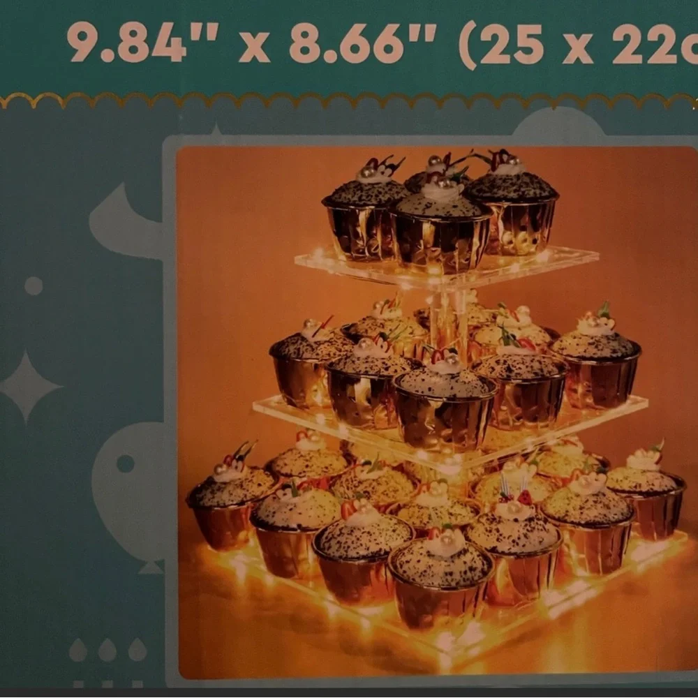 3 tier cupcake stands (2)